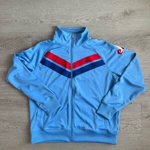 Nike Light Blue Montreal Expos zipup Jacket